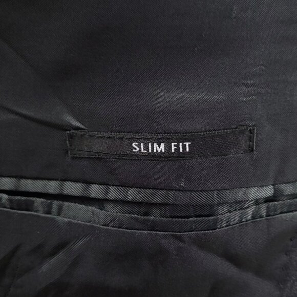 Saks Fifth Avenue Black Label Slim Fit Ermenegildo Zegna Cloth Blazer 40R - Picture 14 of 16